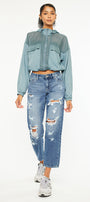 Effy Mid Rise Boyfriend Jeans - Official Kancan USA