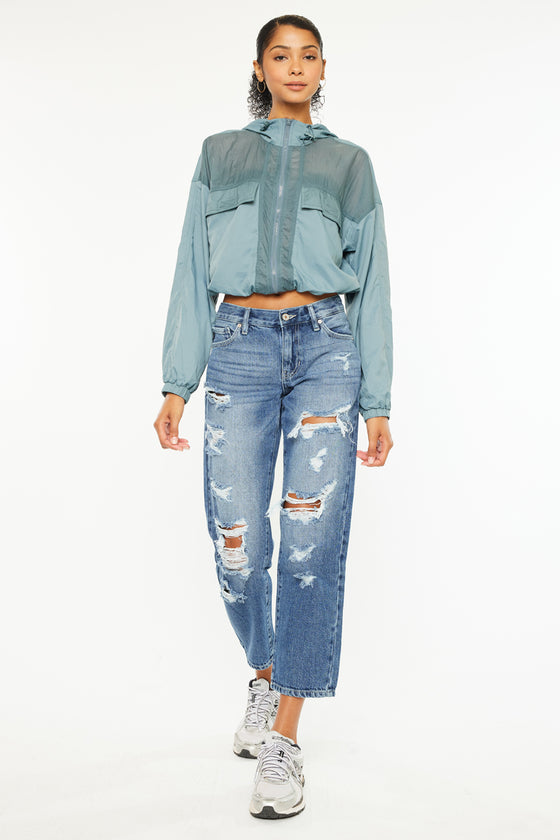 Effy Mid Rise Boyfriend Jeans - Official Kancan USA