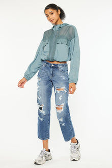  Effy Mid Rise Boyfriend Jeans - Official Kancan USA