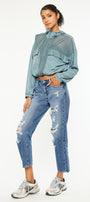 Effy Mid Rise Boyfriend Jeans - Official Kancan USA