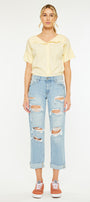 Delta Mid Rise Boyfriend Jeans - Official Kancan USA