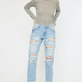Delta Mid Rise Boyfriend Jeans - Official Kancan USA