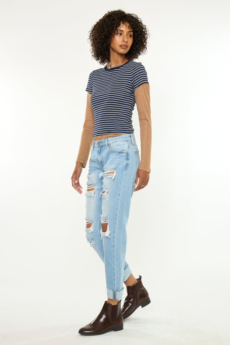 Delta Mid Rise Boyfriend - Official Kancan USA