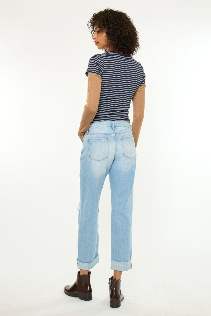 Delta Mid Rise Boyfriend - Official Kancan USA