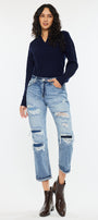 Nicola High Rise Boyfriend Jeans - Official Kancan USA