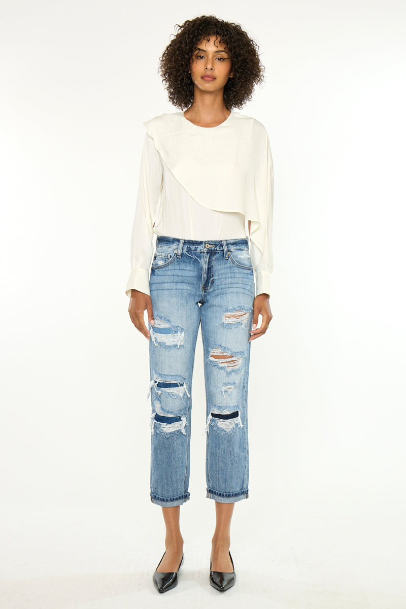 Nicola High Rise Boyfriend - Official Kancan USA