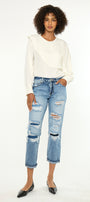 Nicola High Rise Boyfriend - Official Kancan USA