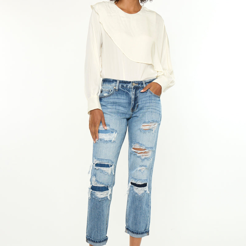 Nicola High Rise Boyfriend - Official Kancan USA
