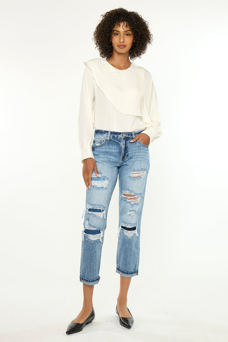 Nicola High Rise Boyfriend - Official Kancan USA