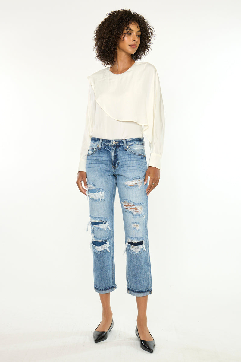 Nicola High Rise Boyfriend - Official Kancan USA