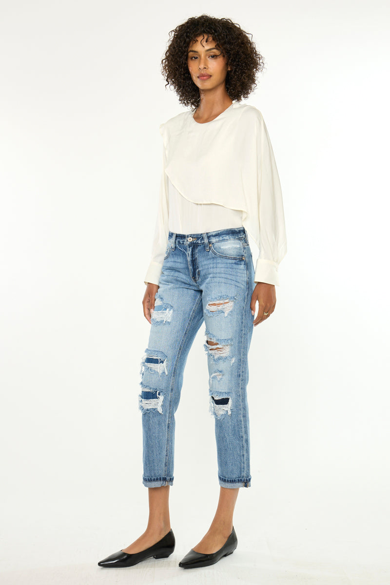 Nicola High Rise Boyfriend - Official Kancan USA