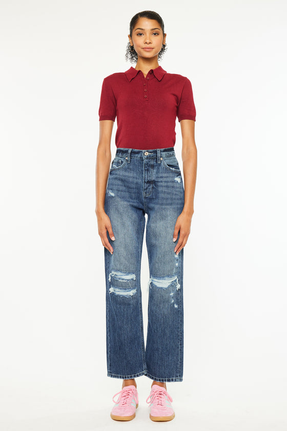Kiara Ultra High Rise 90's Boyfriend Jeans - Official Kancan USA
