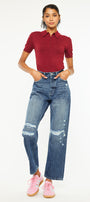 Kiara Ultra High Rise 90's Boyfriend Jeans - Official Kancan USA