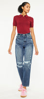 Kiara Ultra High Rise 90's Boyfriend Jeans - Official Kancan USA