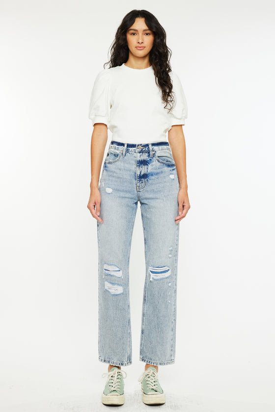 Kiara Ultra High Rise 90's Boyfriend Jeans - Official Kancan USA