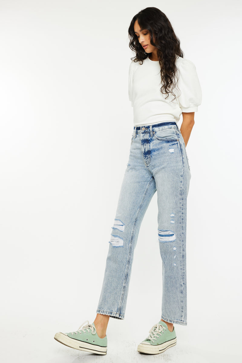 Kiara Ultra High Rise 90's Boyfriend Jeans - Official Kancan USA