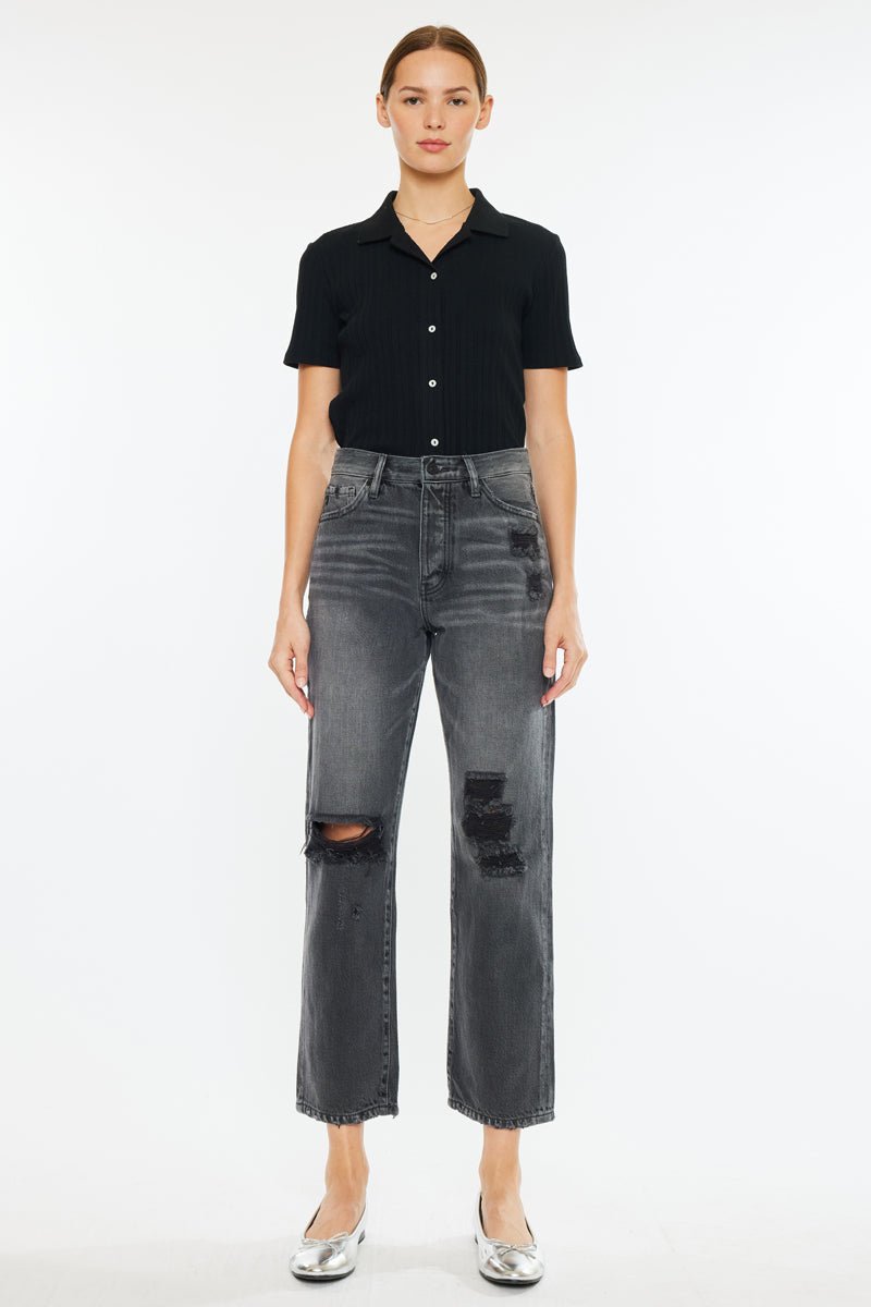 Hilana Ultra High Rise 90's Boyfriend Jeans - Official Kancan USA
