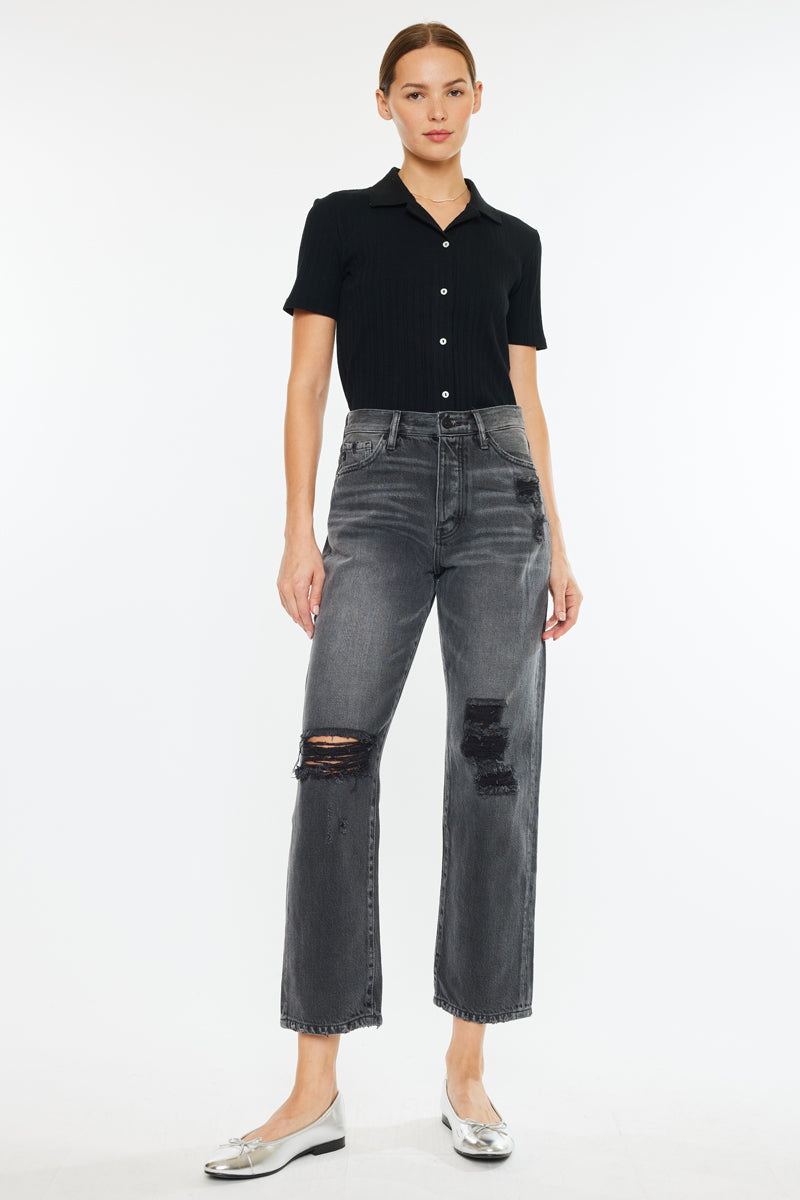 Hilana Ultra High Rise 90's Boyfriend Jeans - Official Kancan USA