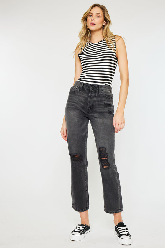 Hilana Ultra High Rise 90's Boyfriend Jeans