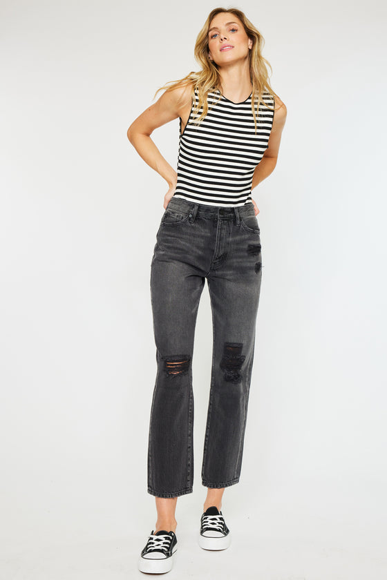 Hilana Ultra High Rise 90's Boyfriend Jeans