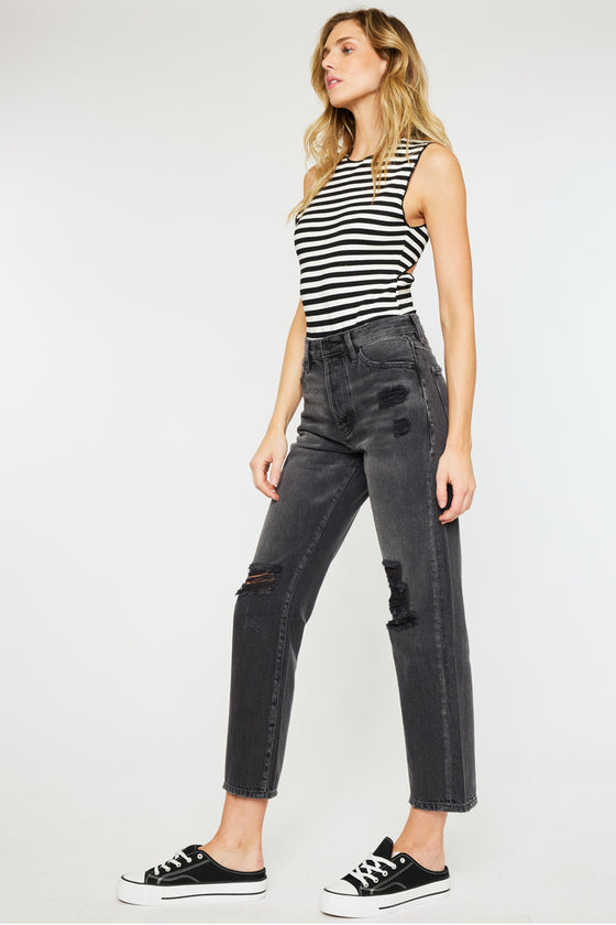 Hilana Ultra High Rise 90's Boyfriend Jeans