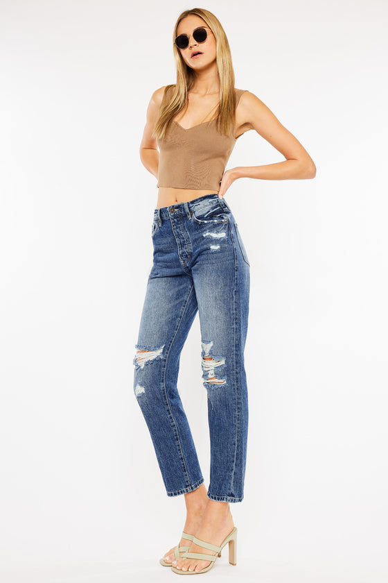 Hilana Ultra High Rise 90's Boyfriend Jeans - Official Kancan USA