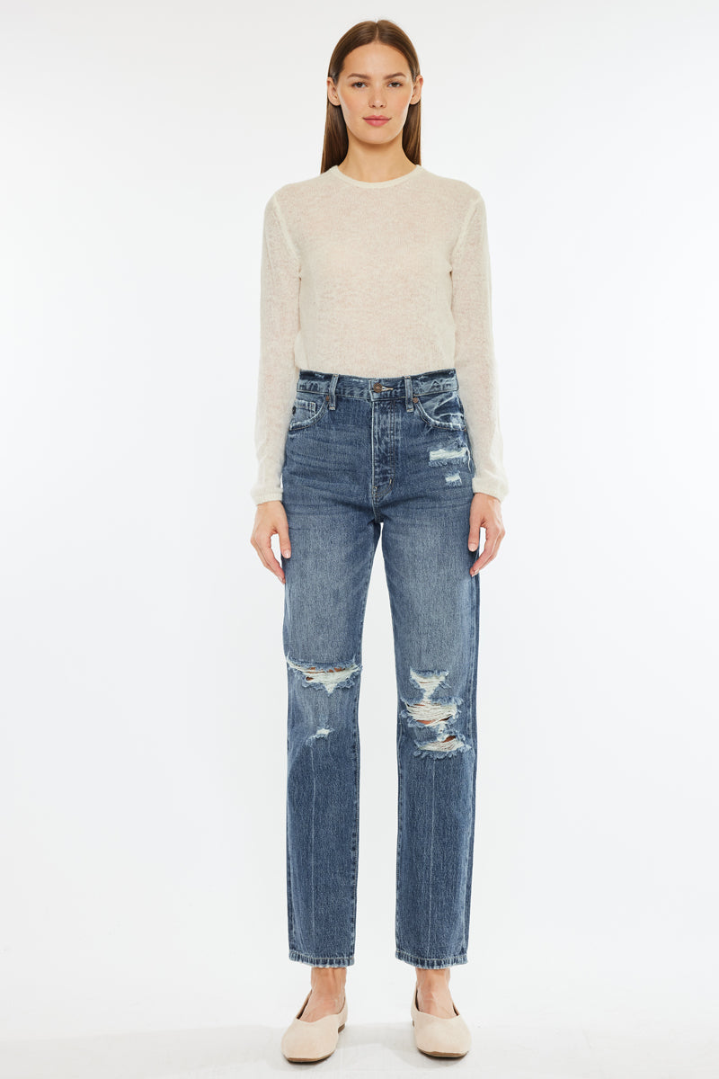 Hilana Ultra High Rise 90's Boyfriend Jeans - Official Kancan USA