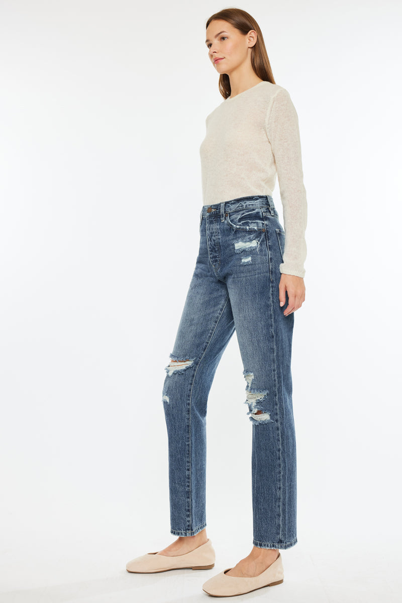 Hilana Ultra High Rise 90's Boyfriend Jeans - Official Kancan USA