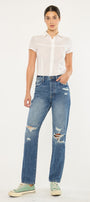 Hilana Ultra High Rise 90's Boyfriend Jeans - Official Kancan USA