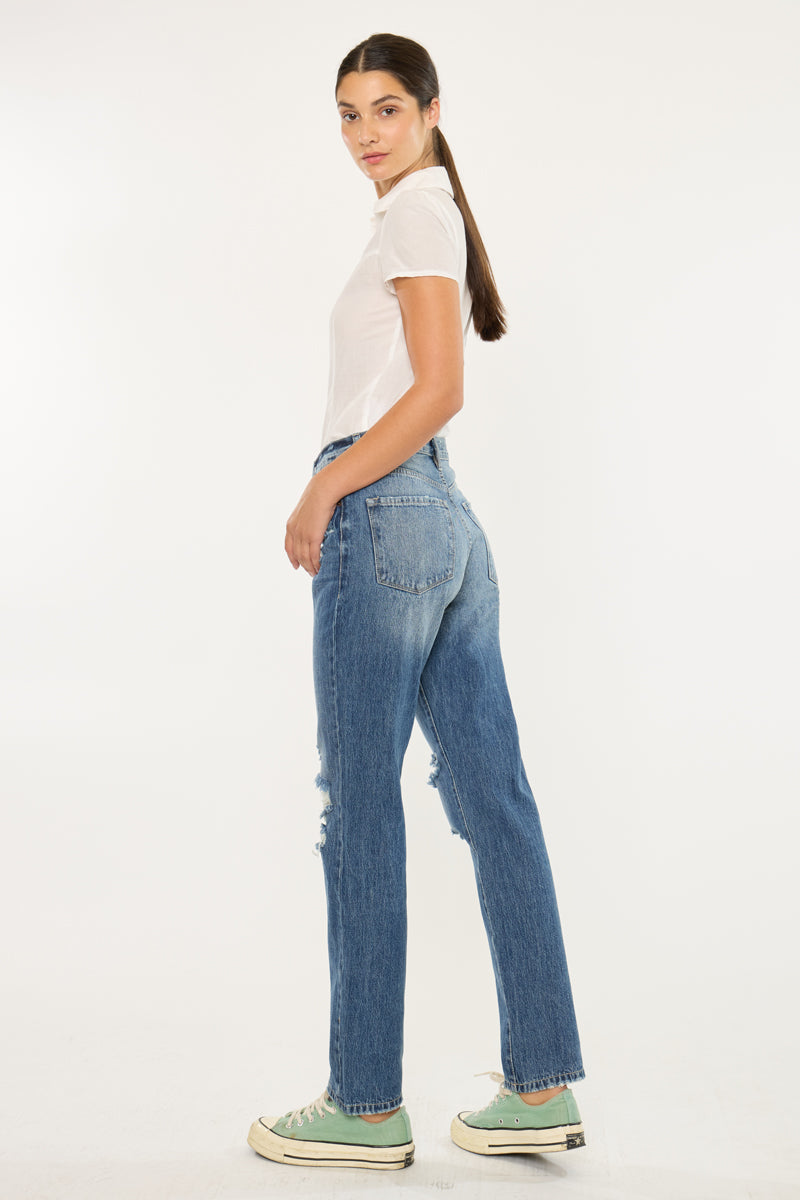 Hilana Ultra High Rise 90's Boyfriend Jeans - Official Kancan USA