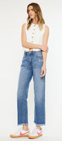 Meadow High Rise Straight Leg Jeans - Official Kancan USA