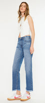 Meadow High Rise Straight Leg Jeans - Official Kancan USA