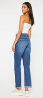 Angelina High Rise Slim Straight Jeans - Official Kancan USA