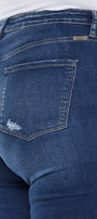 Alexia High Rise Ankle Skinny Jeans (Plus Size) - Official Kancan USA