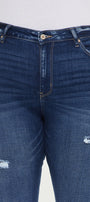 Alexia High Rise Ankle Skinny Jeans (Plus Size) - Official Kancan USA