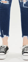 Alexia High Rise Ankle Skinny Jeans (Plus Size) - Official Kancan USA