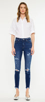 Samantha High Rise Ankle Skinny Jeans - Official Kancan USA
