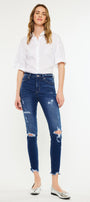 Samantha High Rise Ankle Skinny Jeans - Official Kancan USA