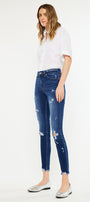 Samantha High Rise Ankle Skinny Jeans - Official Kancan USA