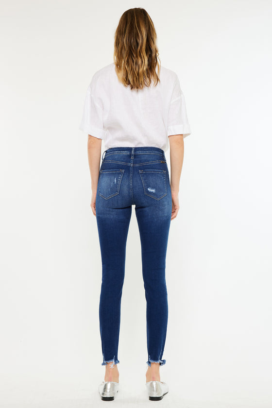 Samantha High Rise Ankle Skinny Jeans - Official Kancan USA