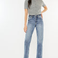 Tilda High Rise Slim Straight Leg Jeans - Official Kancan USA