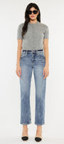 Tilda High Rise Slim Straight Leg Jeans - Official Kancan USA