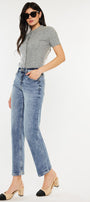 Tilda High Rise Slim Straight Leg Jeans - Official Kancan USA