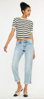Leonel Mid Rise Boyfriend Jeans - Official Kancan USA