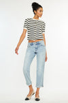 Leonel Mid Rise Boyfriend Jeans