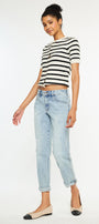 Leonel Mid Rise Boyfriend Jeans - Official Kancan USA