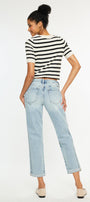 Leonel Mid Rise Boyfriend Jeans - Official Kancan USA