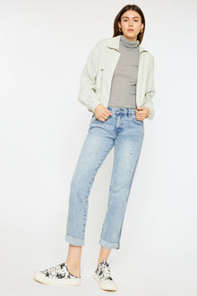  Leonel Mid Rise Boyfriend Jeans - Official Kancan USA