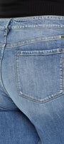 Yvonne  Mid Rise Slim Boyfriend Jeans (Plus Size) - Official Kancan USA