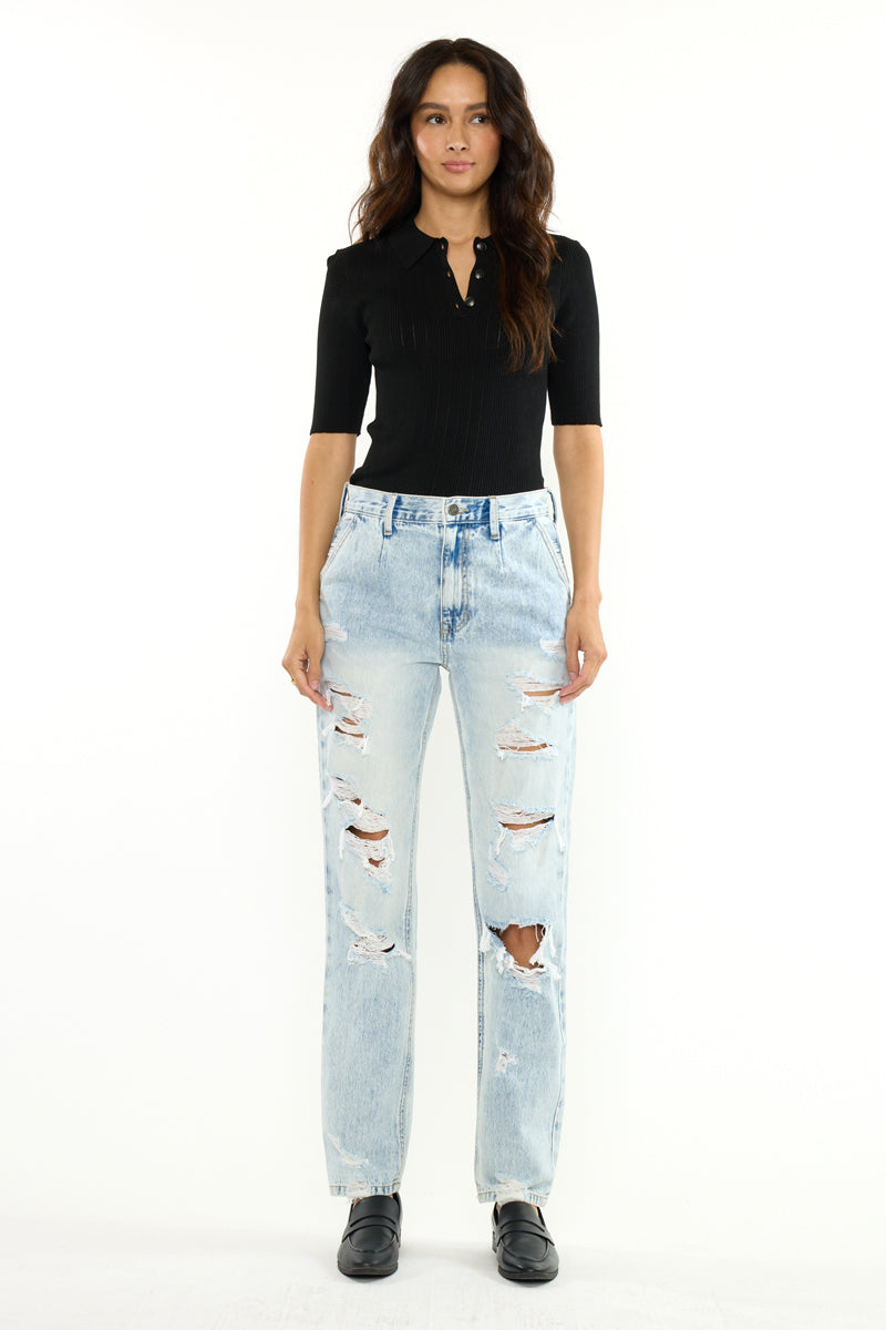Zariyah Ultra High Rise 90's Slouch